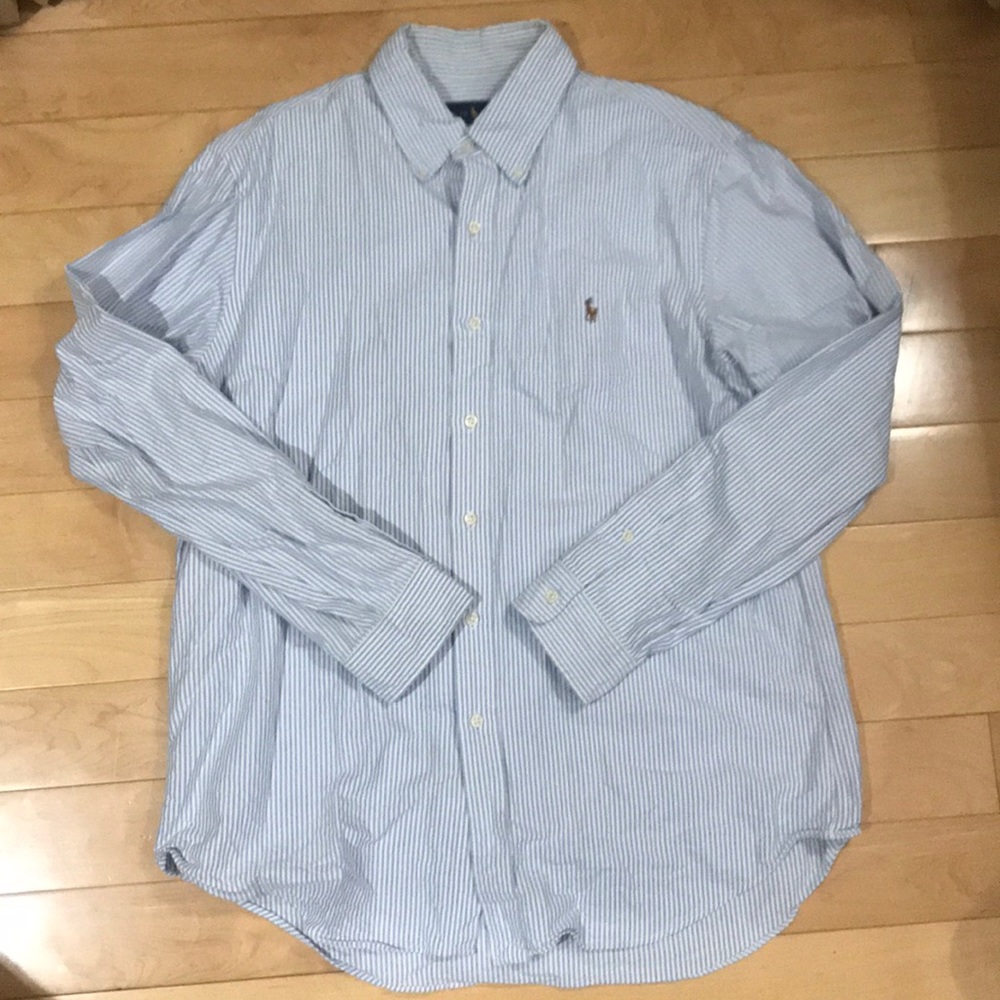 Men’s Polo Ralph Lauren Dress Shirt Size Large